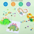 thumbnail image 3 of Fuse Beads Kits - Crafting Melting Bead - 5 mm Pegboards - Beads for Kids Crafts. - 20 Colors 2000PCS, 3 of 5