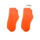 thumbnail image 2 of Calcetines de Nailon transparentes Unique Bargains con puños Elásticos 2 Pares naranja M, 2 of 7