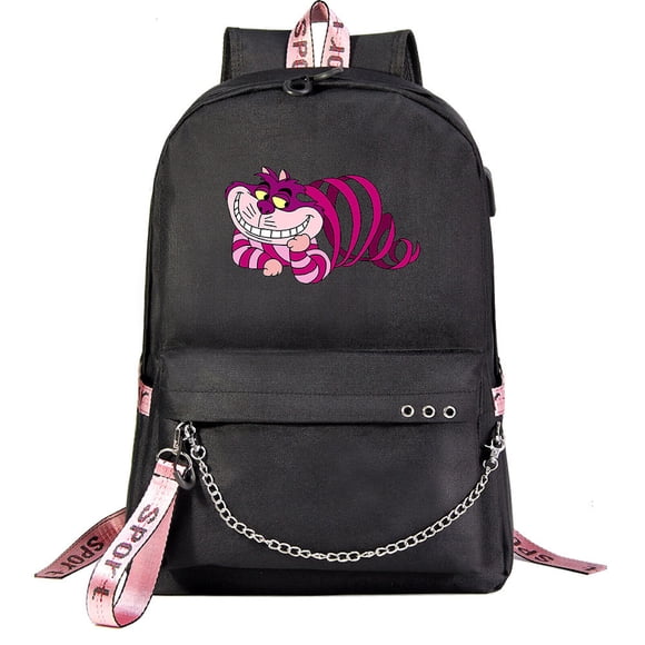 Mochila Alice In Wonderland Cheshire Cat para niños