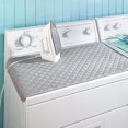 thumbnail image 2 of Table Top Ironing Mat Laundry Pod Washer Dryer Cover Board Heat Resistant Blanket Press Clothes Pro, 2 of 3