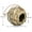 12cm, variant on Outdoor Hanging Bird Hut, Hand Woven Natural Grass Round Mouth House, Natural Material, 3 Pack, Ideal for Garden and Outdoor