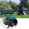 thumbnail image 2 of Yaegoo Lawn Mower Hitch, Garden Tractor Trailer Hitch Receiver Solid Iron Construction - Black, 2 of 9