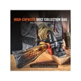 thumbnail image 4 of Electric Hand Planer, 3-1/4" Width Corded Electric Hand Planer, 16500 RPM High-Speed Powerful Electric Handheld Planers For Woodworking, Wood Chamfer DIY, Smooth Finish Carpentry Tool, FCC-SDoC, 4 of 10