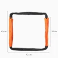 thumbnail image 4 of Versatile Butterfly Agility Ladder with Foldable Design for Kids' Physical Training, Soft Rope Grid for Coordination and Endurance Exercises, 4 of 7