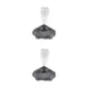thumbnail image 4 of Greeniant Los accesorios convenientes plásticos del reptil para todos los dispensadores accesorios del agua del reptil de las necesidades del Gris 2Conjunto, 4 of 6