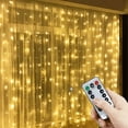 thumbnail image 2 of 3/4/6M Garland Curtain for Room Wedding 2024 Christmas Lights Decorations Curtains For Home Festoon Led Light Decor Fairy Lights, 2 of 5