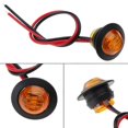 thumbnail image 3 of 2pcs Car Turn Signal Light Waterproof Indicator Light Round Car Bullet Light, 3 of 4