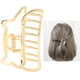 thumbnail image 3 of Clips De Garra De Cabello, Algodón De Cabello Forma De Gatito Para Fiestas Para Ropa Diaria Para Todo Tipo De Cabello, 3 of 7