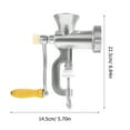 thumbnail image 2 of PAMINGONO 1Pcs Manual Meat Grinders Aluminium Alloy for Meat Processing Plants, 2 of 8