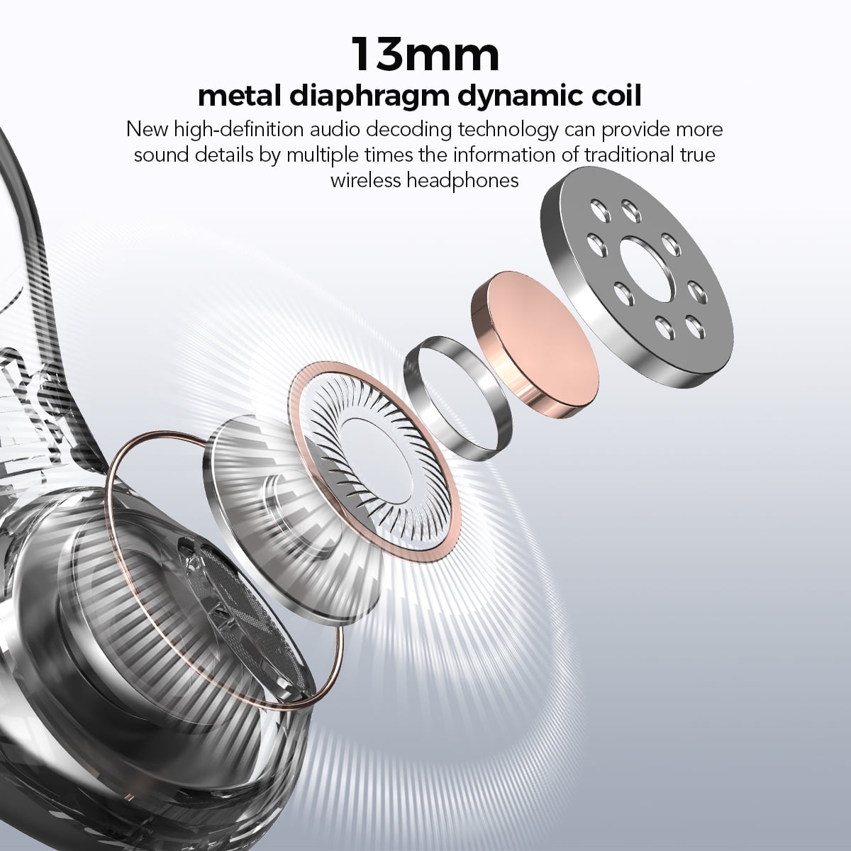 MINISO MS188 Earbuds Wireless Bluetooth 5.4 Earpphones AI Translation Earbuds Real Time Supports 135 languages with LCD Touch Screen