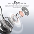 thumbnail image 4 of MINISO MS188 Earbuds Wireless Bluetooth 5.4 Earpphones AI Translation Earbuds Real Time Supports 135 languages with LCD Touch Screen, 4 of 10