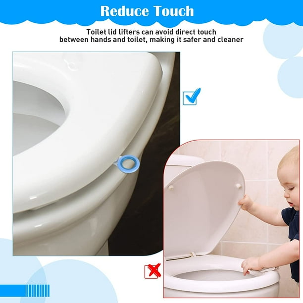 Toilet on sale lid lifter