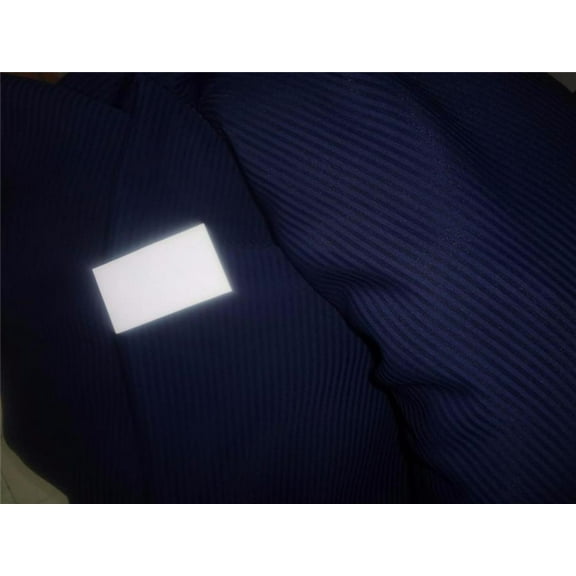 navy blue neoprene/ striped scuba fabric 59quot; wide-thick[7806]