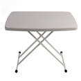 thumbnail image 1 of Mesa plegable rectangular plegable que ahorra espacio, resistente y con capacidad de carga, mesa plegable pequeña para el hogar, comedor, mesita de noche, 1 of 15