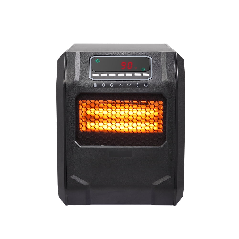 Space Heater, 1500W / 750W Infrared Electric Heater, Portable Heater