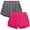 Pink/Grey, variant on Body Glove Girls Shorts Lightweight Butterfly Shorts for Girls Soft Stretch Flowy Skort 2 Pack