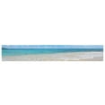 thumbnail image 3 of Amarainy Blue Ocean Table Runner 13x72 inch Long, Coastal Beach Blue White Sea Waves Dreamy Clouds Table Runners Dresser Scarves, Washable Farmhouse Rectangle Table Setting Decor, 3 of 4