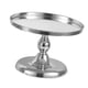 thumbnail image 3 of Estante de exhibición de la fruta del postre de la decoración del tenedor de la magdalena redondo del metal del soporte de la torta para el partido, M, plata Speravity HA003900-03, 3 of 7