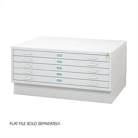Safco Closed Low Base For 4986 And 4996 Flat File Cabinets In