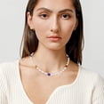 thumbnail image 4 of Collier Imitation Perle pour Femmes Collier Perlé pour Adolescentes Col Tendance, 4 of 4