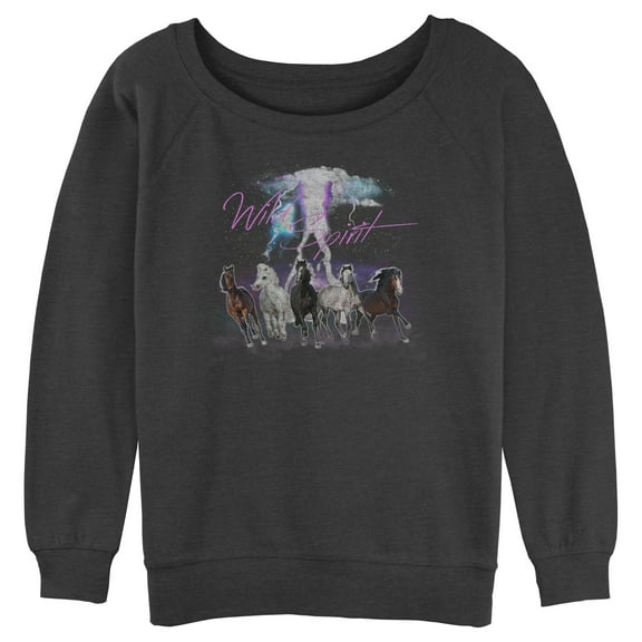 Junior's Lost Gods Wild Spirit Sweatshirt Charcoal Heather X Large