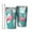 Flamingo and Palm, variant on Pioneer Flower and Bird 10oz Tumblers Stainless Steel Tumbler with Lid and Straw,Vacuum Insulated Double Wall Travel Tumbler Cups with Cleaning Brush for Coffee, Tea