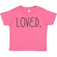 thumbnail image 3 of Inktastic Loved Boys or Girls Toddler T-Shirt, 3 of 5