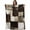Brown, variant on Black Gray Patchwork Blanket Soft Cozy Warm Throw Blanket for Couch, Plush Fuzzy Flannel Blankets for Sofa, Abstract Minimalist Geometric Art Bed Blankets Lightweight Gifts for Women, 30"x40"