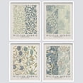 thumbnail image 5 of PixonSign Framed Wall Art William Morris Botanical and Floral Design Prints, Set of 4 Nature Flowers Fine Arts, Country/Farmhouse Wall Décor, Vintage Posters for Home Decor -, 5 of 5