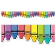 thumbnail image 2 of Creative Teaching Press Core Decor Doodle Crayons EZ Border, 48 Feet Per Pack, 3 Packs, 2 of 6