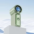 thumbnail image 2 of ICQOVD Portable Fan Mini Handheld Fan Lightweight Compact Portable Cooling Device Usb Rechargeable Suitable for Travel Outdoor Summer Use Personal Cooling Fan, 2 of 9