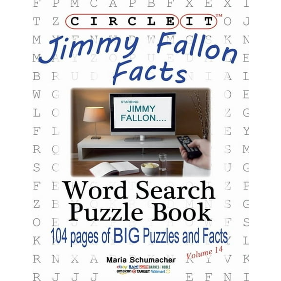Circle It, Jimmy Fallon Facts, Word Search, Puzzle Book, (Paperback)