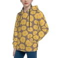 thumbnail image 2 of Kdxio Sunflower Pattern Boys Athletic Unisex Boys Girls Hoodie with Pocket Sweatshirts-Large, 2 of 6