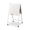 Best-Rite® Eco Wheasel Double-Sided Easel, 29 3/4" x 28 3/4" x 58", White Frame