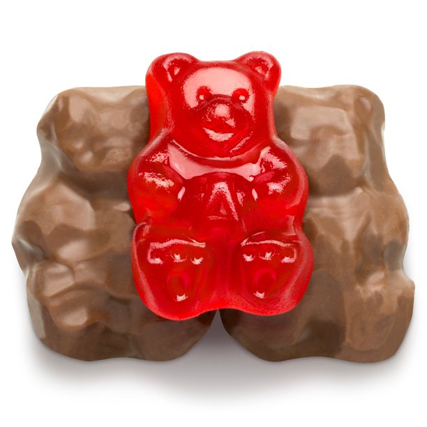 Gummi Bears, Chocolate Covered (2 Lbs)