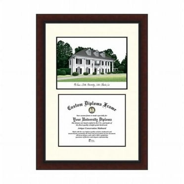 Campusimages LA996LV McNeese State University Legacy Scholar Diploma Frame