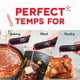 thumbnail image 5 of Dash Precision Termómetro para carne de lectura rápida - Termómetro impermeable para cocinar alimentos al aire libre y cocina con pantalla LCD digital - BBQ Pollo Mariscos Filete Pavo y otras carnes B, 5 of 6
