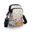 thumbnail image 3 of HELLHERO Butterfly and Sunflower Pattern Christmas Birthday Gift Adjustable Strap Shoulder Bags Vintage for Travel Daily Use, 3 of 7