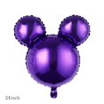 thumbnail image 1 of 1PC Minnie Mickey Mouse Head Balloon Helium Globos 24inch Disney Mickey Foil Balloons Baby Shower Birthday Party Decorations Gao Jinjia LED, 1 of 2
