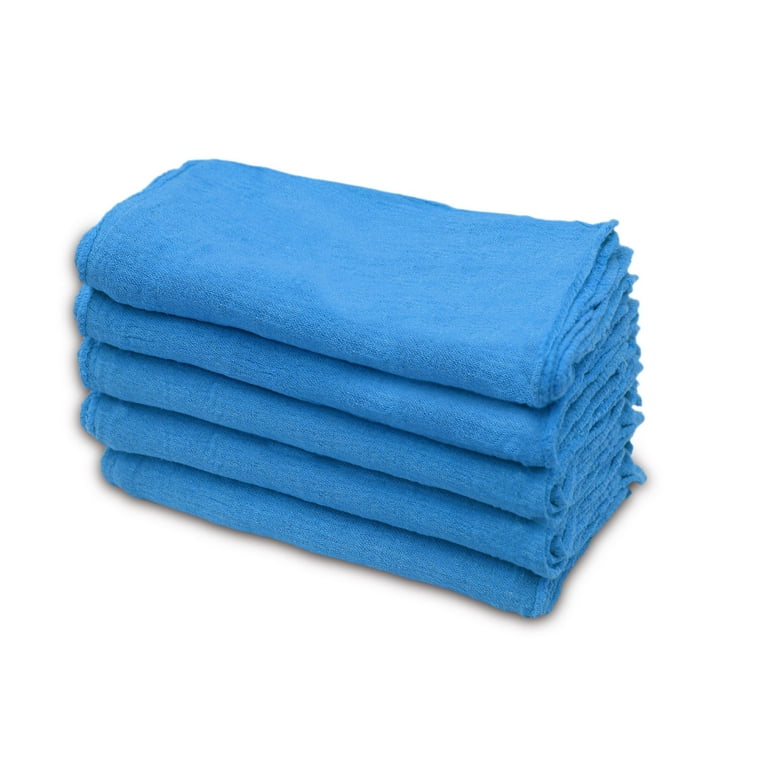 Bulk Lot of 50 Microfiber Cleaning Towel Rags - Assorted Colors 12 x 12  Reusable