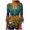 Multicolor Plus Size Blouse for Women_c, variant on CYMMPU 3/4 Sleeve Blouses for Women Dressy Casual Spring Tops Button V Neck Flare Sleeve Tunic Tops Fall Fashion Shirts Floral Printed Loose Fit Empire Waist A Line T-Shirts Multicolor M