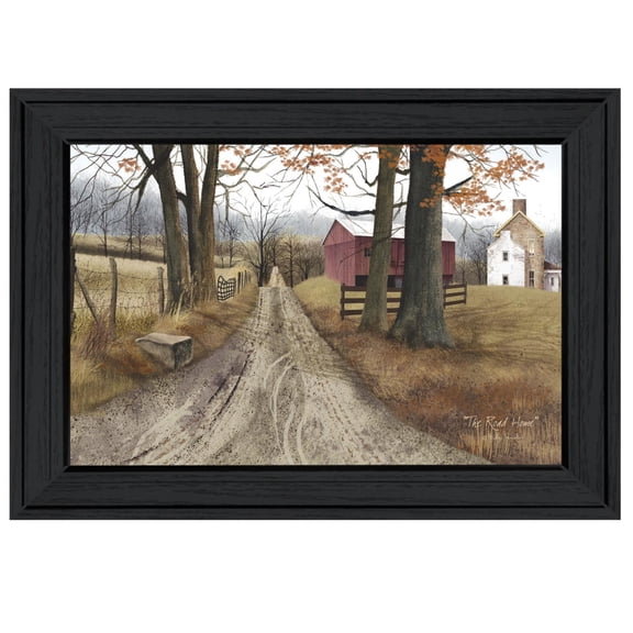 TrendyDecor4U The Road Home By Billy Jacobs Framed Print BJ143E-405
