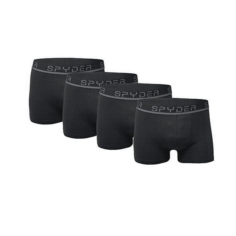 Spyder Boys Boxer Briefs/Pro Cotton Black Size Large 