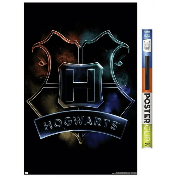 Harry Potter - Hogwarts Crest Magic Wall Poster, 22.375" x 34"