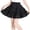 Black, variant on Lmueinov Girls Summer Fashion Ballet Tiered Skirt Elastic Waist A-Line Puffy Princess Skort for Ages 5-15 Y Kids Party Dance