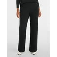 thumbnail image 2 of Avia Women's and Women's Plus Fleece Sweatpants with Satin Trim, Sizes XS-4X, 2 of 5