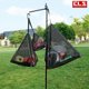 thumbnail image 3 of CLS outdoor triangle drying net foldable storage storage net camping hanging net storage basket PVC hanging net bag, 3 of 4
