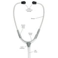 thumbnail image 4 of Prestige Medical Clinical Lite&trade; Stethoscope, Rainbow & Stealth/Black Rainbow & Stealth / Black Adult, 4 of 6