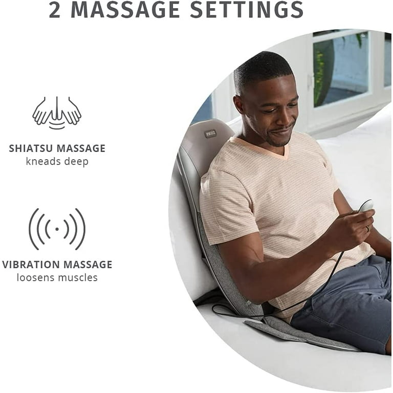 Shiatsu Plus Neck & Shoulder Massager with Heat - Homedics