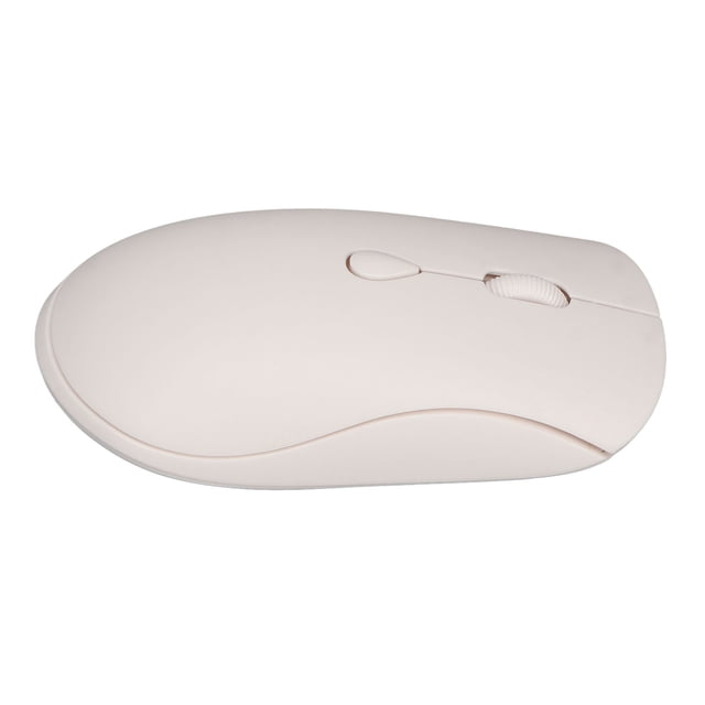 Wireless Mouse, 2.4G Wireless Mouse 5.2 Wireless Mouse with 1600 DPI 3 Level DPI Setting Quiet Ergonomic Rechargeable 500mAh Battery for PC Laptop Desktop